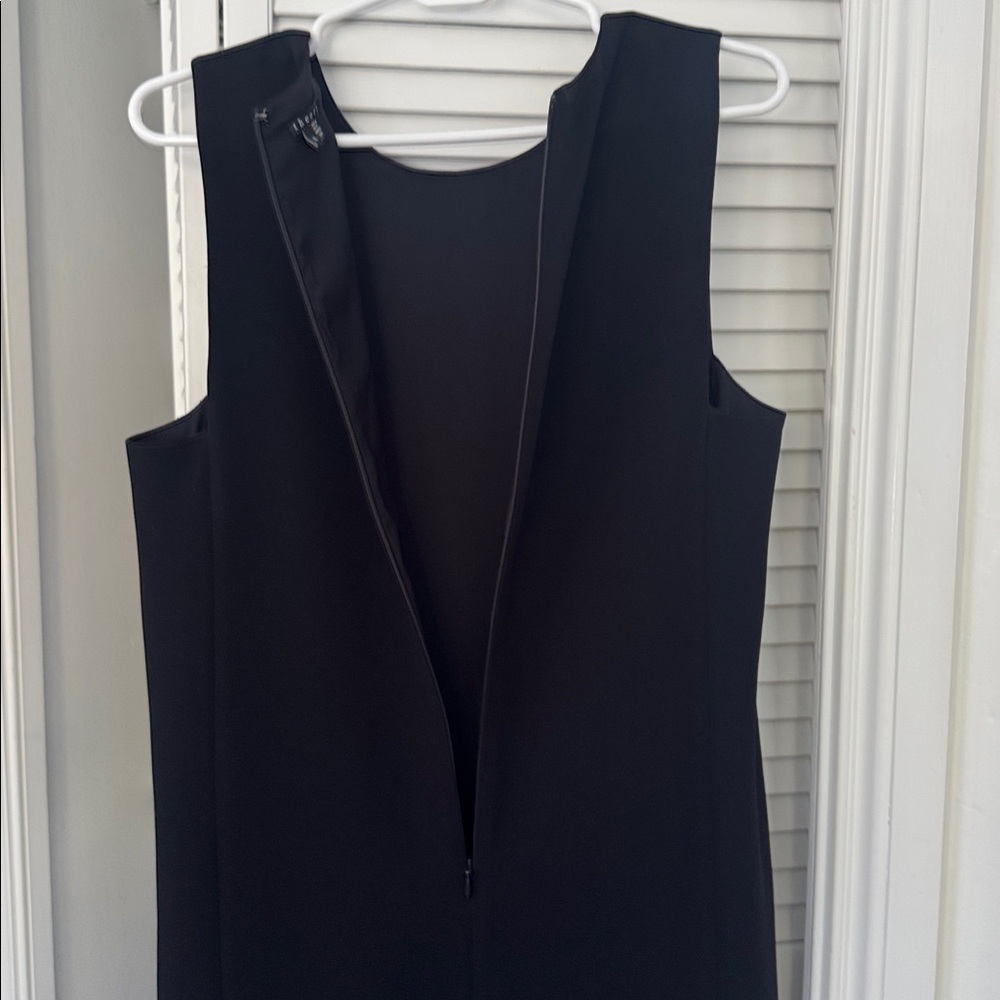 Theory new  Black Sleeveless Dress. Sz 10 - Picture 5 of 6